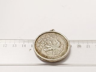 Colgante Plata 25 Pesos México 1968