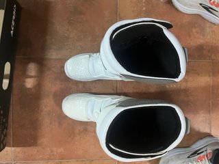 Botas Motocross Acerbis Blancas y Grises