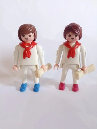 Playmobil San Fermín con diploma