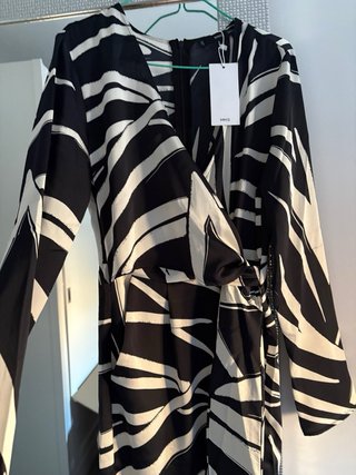 Mono Mango estampado hojas