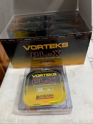 6 Hilo de Pesca Trenzado VORTEKS PL-X 30lb
