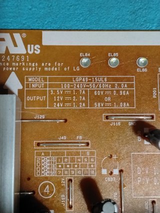 Fuente de alimentación LGP49-15UL 6