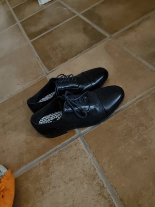 Zapatos de vestir azul oscuro marca formula hombre