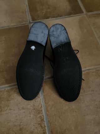 Zapatos de vestir azul oscuro marca formula hombre