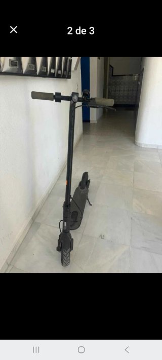Patinete Eléctrico Negro
