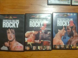 Lote 3 Películas DVD Rocky (Español) las mejores