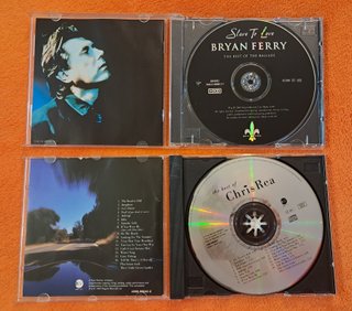 Lote 2 CDs - BRIAN FERRY y CHRIS REA - "The best"
