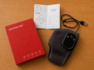 Calentador USB portátil con masaje
