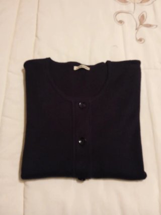 Chaqueta de punto negra mujer