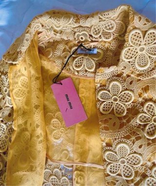 Soprabito Miu Miu originale. Nuovo