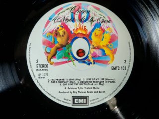 Queen - A Night at the Opera (1975 EMI Original)