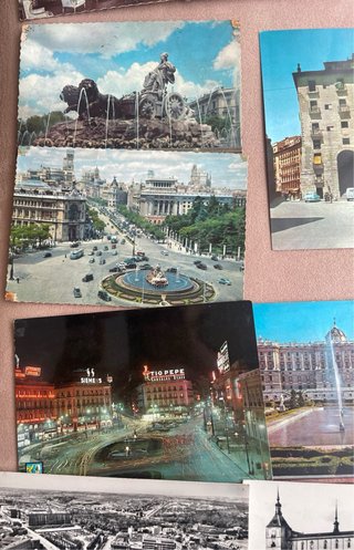 Serie Postales Madrid.