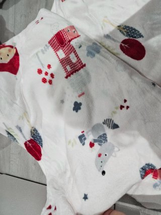 Juego sábanas franela infantil caperucita roja