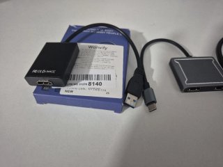 Adaptador USB-C a HDMI y SATA Varios Monitor