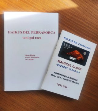 Lot 2 llibres Toni Gol dedicats