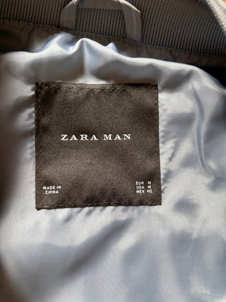 Chaqueta Zara Man Azul