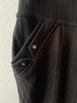 Pantalón largo negro talla XXL