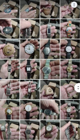 Reloj Roamer Dorado Vintage