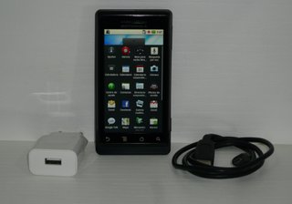 Motorola Milestone Teclado QWERTY Negro