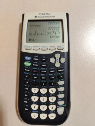 Calculadora Gráfica Texas TI 84 Plus