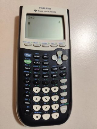Calculadora Gráfica Texas TI 84 Plus