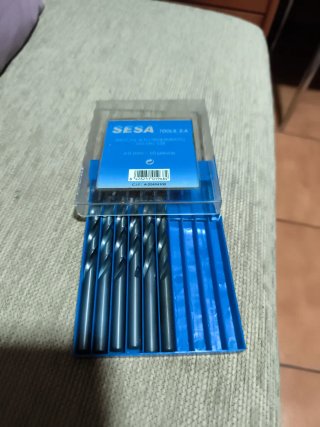 Brocas HSS SESA 8 mm (6 piezas)