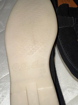 Mocasines Loro Piana Negros Nuevos