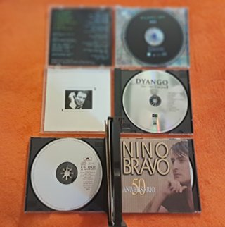 3 CDs: Alejandro Sanz, Dyango, Nino Bravo