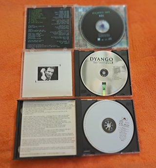 3 CDs: Alejandro Sanz, Dyango, Nino Bravo
