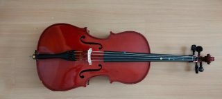 Violonchelo 1/8 con funda y resina