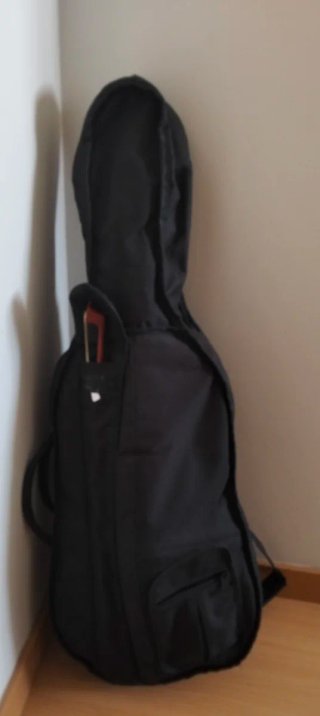 Violonchelo 1/8 con funda y resina