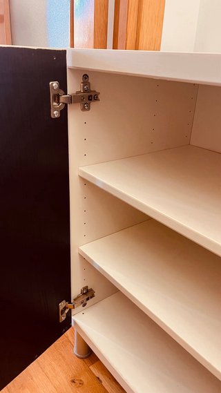 Aparador Ikea Besta 2 puertas blanco