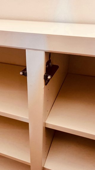 Aparador Ikea Besta 2 puertas blanco