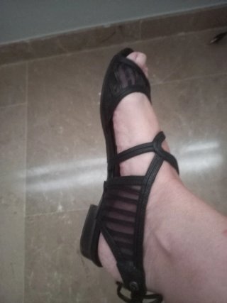 Sandalias Adolfo Dominguez Piel Negras