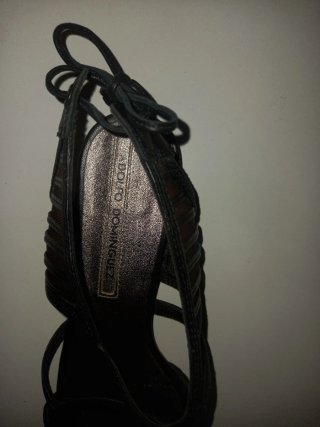 Sandalias Adolfo Dominguez Piel Negras