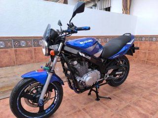 Suzuki GS500 Azul