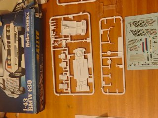 Maquetas Heller Humbrol BMW 630 Rallye