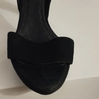 Zapatos de tacón Farrutx ante negros