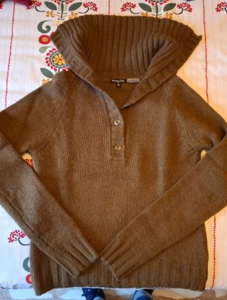Jersey Massimo Dutti Marrón Talla S