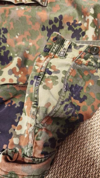 Pantalón corto camuflaje ejército alemán