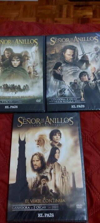 Trilogía El Señor de los Anillos DVD