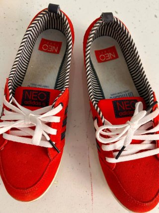 Adidas Rojas Mujer Talla 38