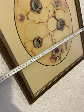 2 Antichi Quadri con Fiori Bianchi