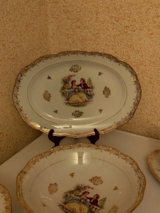 Lote Vajilla antigua de Limoges