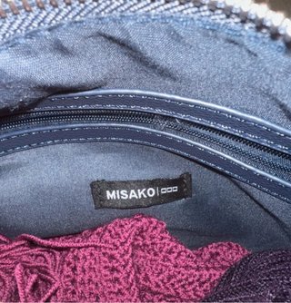 Bolso Misako beige y azul