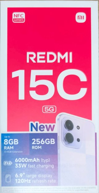 Xiaomi Redmi 15C 5G 256GB Negro