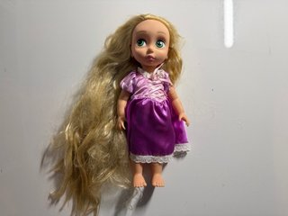 Muñeca Rapunzel Disney Grande y Pequeña