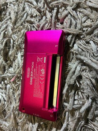 Nintendo Game Boy Micro Rosa