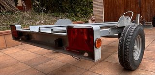 Remolque para moto con rampa
