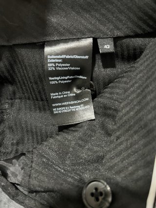 Traje completo junior  / talla 42
